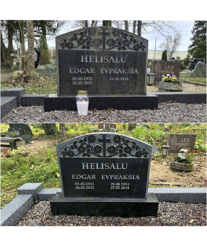 Реставрация и oчистка памятников и камней - Mahla 64, Männiku Реставрация и oчистка памятников и камней - Mahla 64, Männiku
