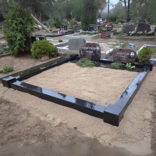 Гранитная ограда - Ограды для могил | Памятники | плитки