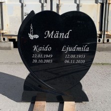 Graniidist eridisainiga hauakivid, hauaplaadid ja hauapiirded