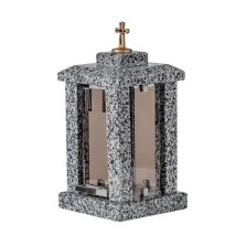 Гранитный могильный фонарь