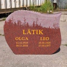 Hauakivid Tallinnas | Mahla 64  Männikul - Hauakivi | Hauaplaat | Hauapiire