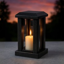 Гранитный могильный фонарь