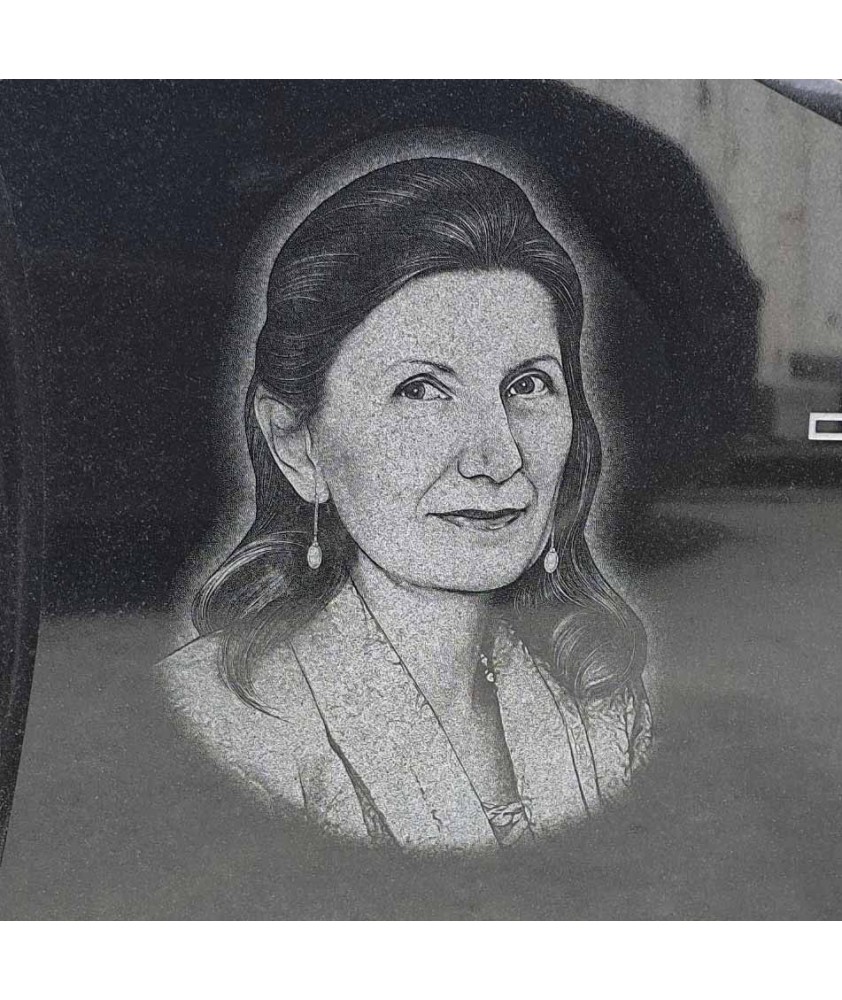 Гравировка фотопортрета - 250€