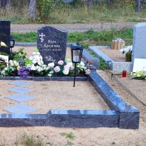 Graniidist hauapiirded - Hauapiirded | Hauakivid | Hauaplaadid